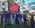 A group of volunteers before COVID restrictions began