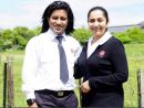 Jessica (right) pictured with husband Ameet, feels privileged to serve as a Salvation Army chaplain.