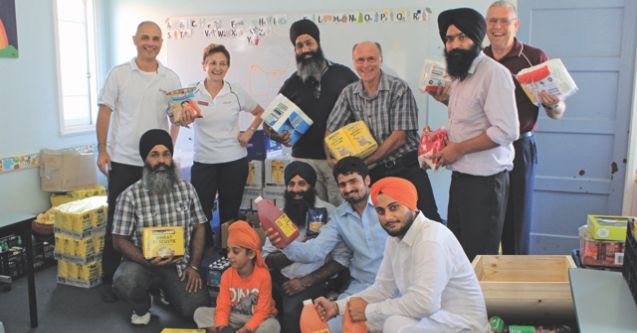 Sikh community reaches out to drought-affected farmers