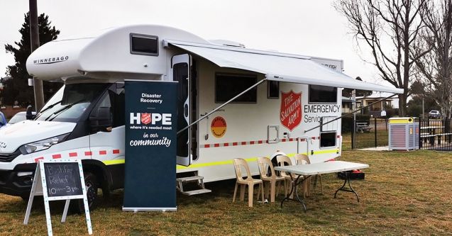 Salvos support Cobargo through bushfire recovery