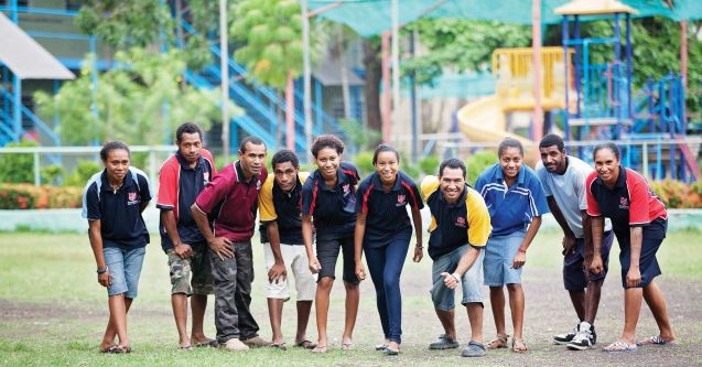 Taking great strides in mentoring PNG youth athletes