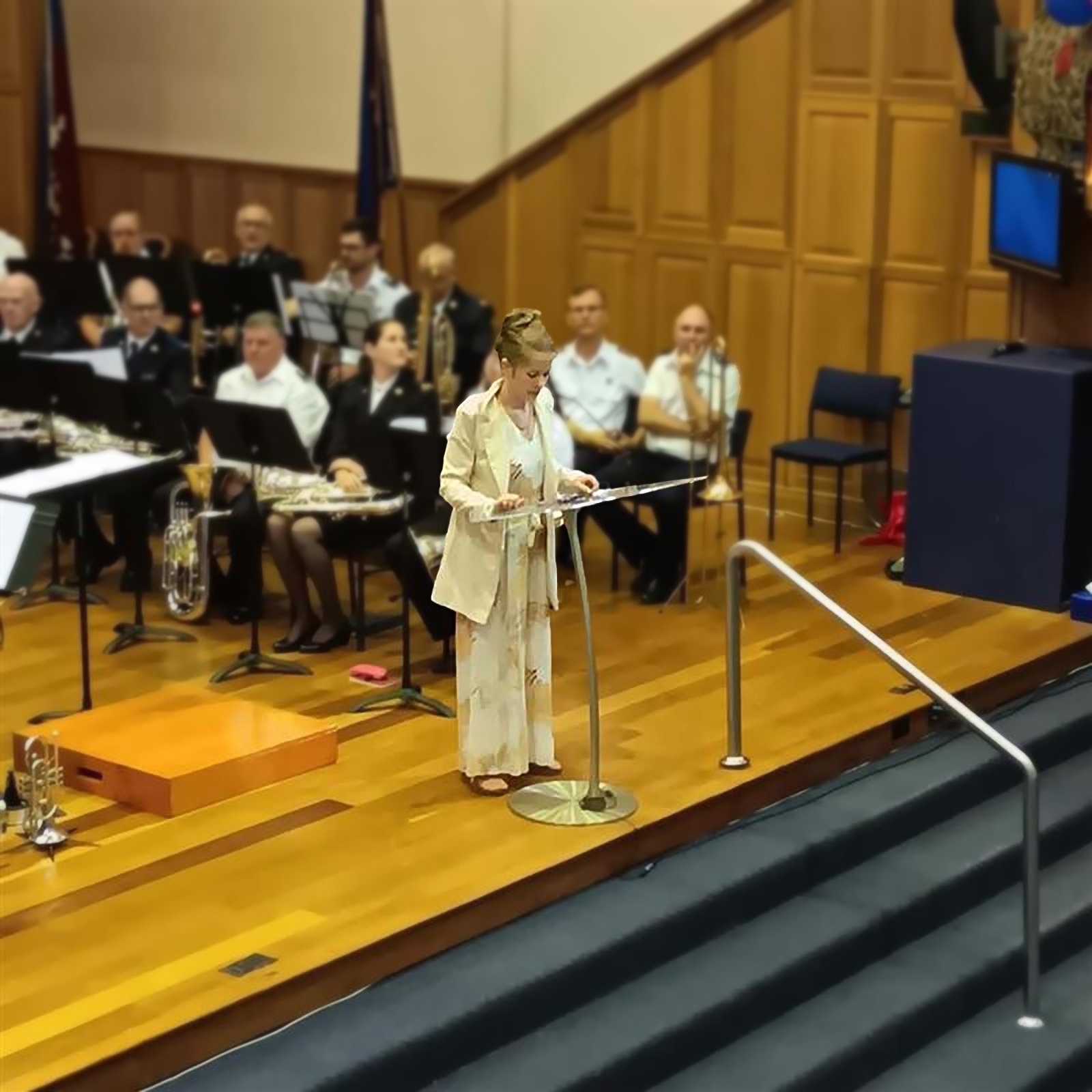 Danielle shares her story regularly to support others.