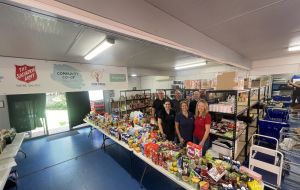 God's provision fills bare shelves at Shire Salvos