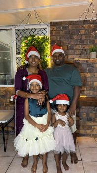 Anitha and her family celebrate Jesus' birth at Christmas