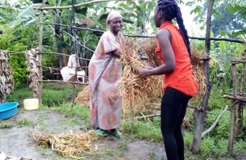 Lilian and her grandmother