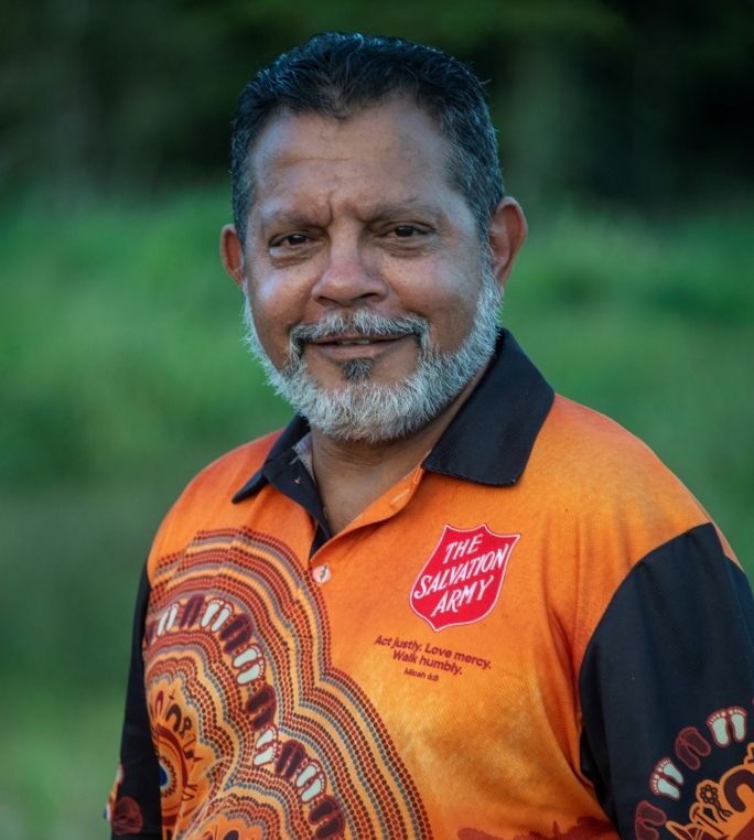 Salvation Army Territorial Aboriginal and Torres Strait Islander Engagement Coordinator Chris Congoo