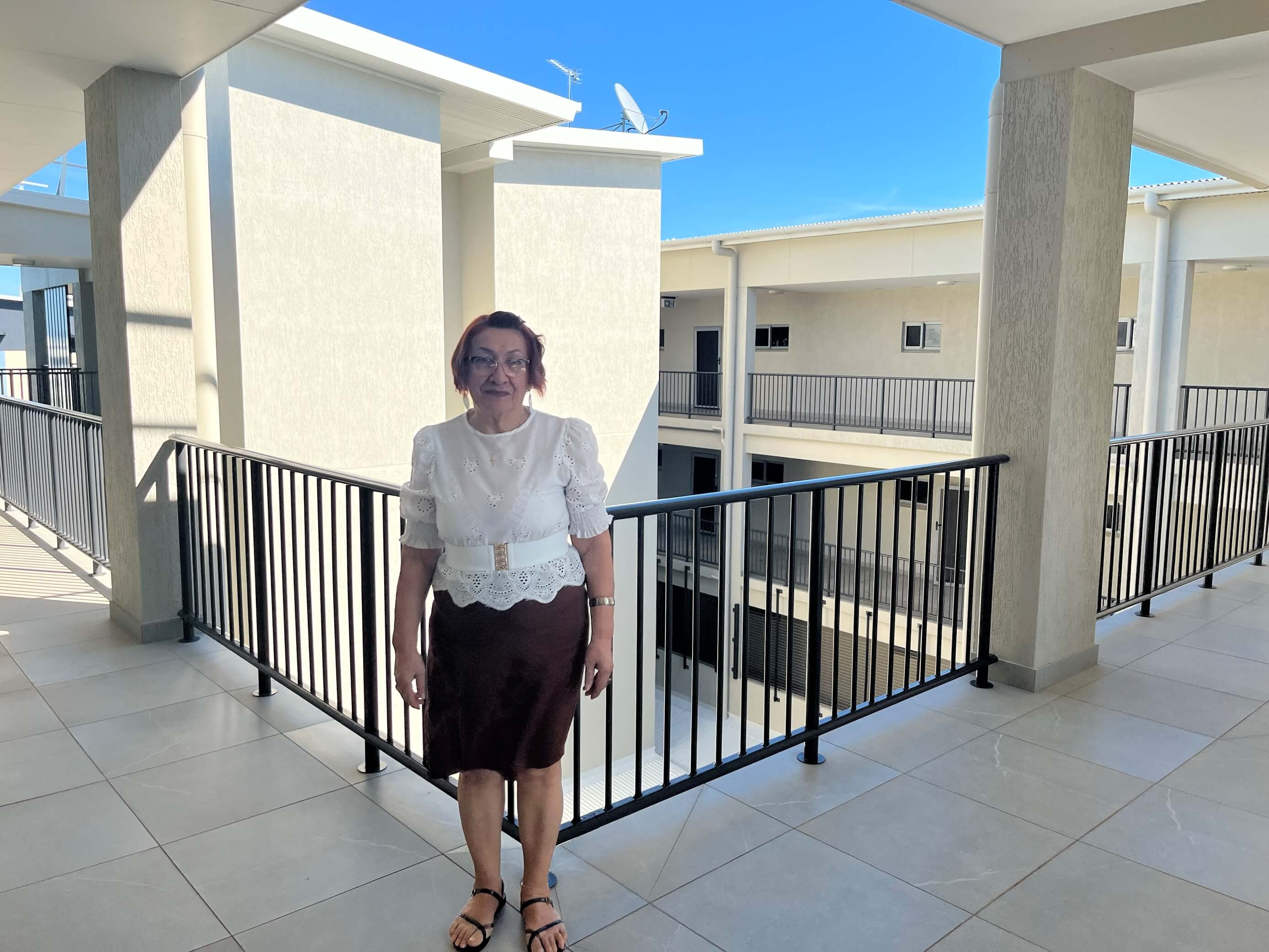 Marcia now has secure housing