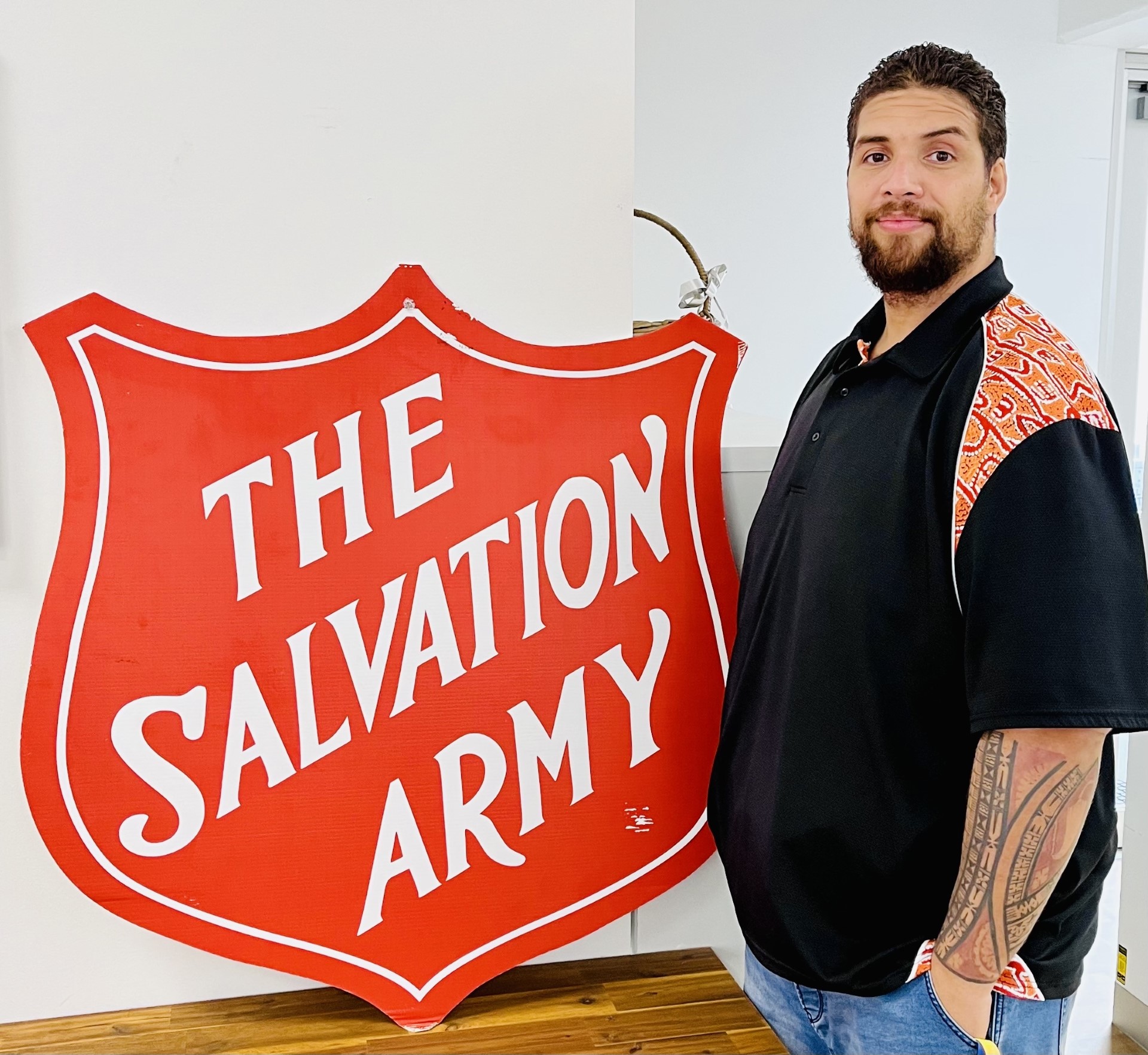 Supported Housing Program Service manager Phillip Buatava says the service works to help community members at risk of homelessness, to build resilience and capacity.