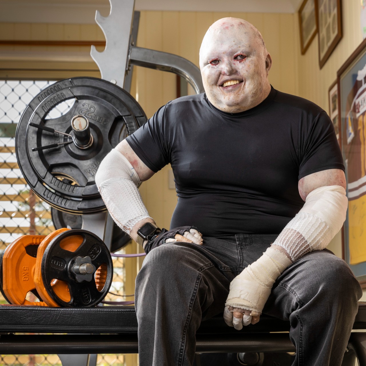 Dean Clifford at the gym